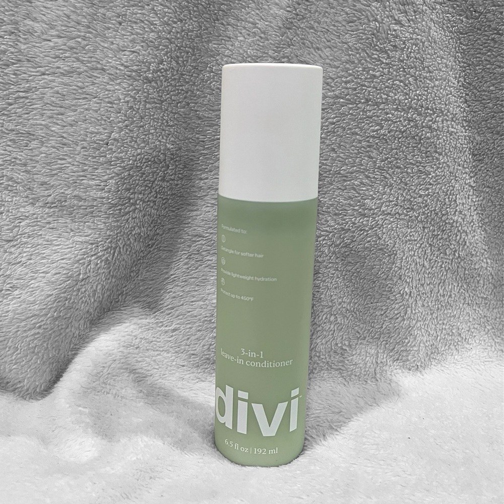 DIVI Full Size 3 in 1 Leave in Conditioner Spray Detangle Heat Protect 6.5 Fl oz
